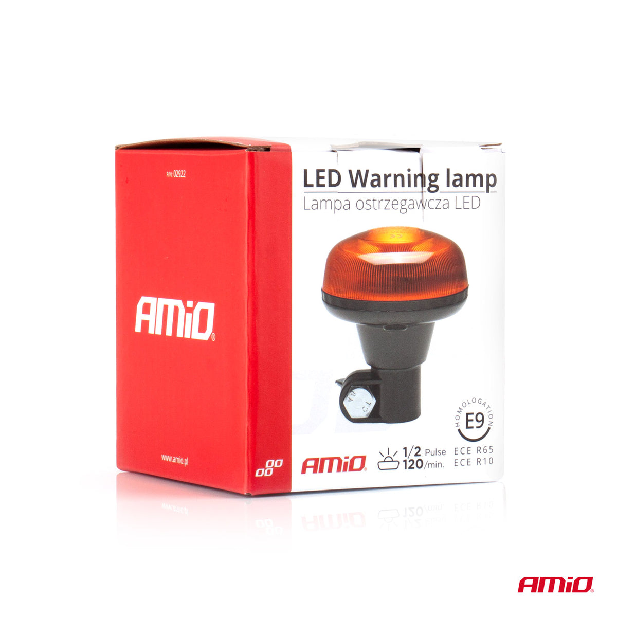 LED Waarschuwingslamp 18 LED R65 R10 12V 24V W21p AMiO 02922 - AMiO 02922 - afbeelding 5