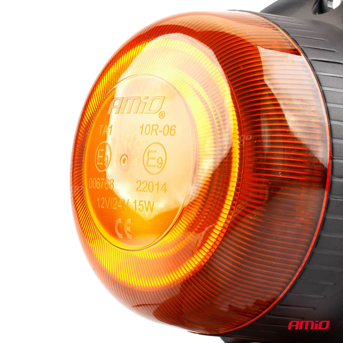 Waarschuwingslamp W21ml Magnetisch / 3 schrobben R65 R10 18LED 12/24V IP56 AMiO 02924 - AMiO 02924 - afbeelding 2