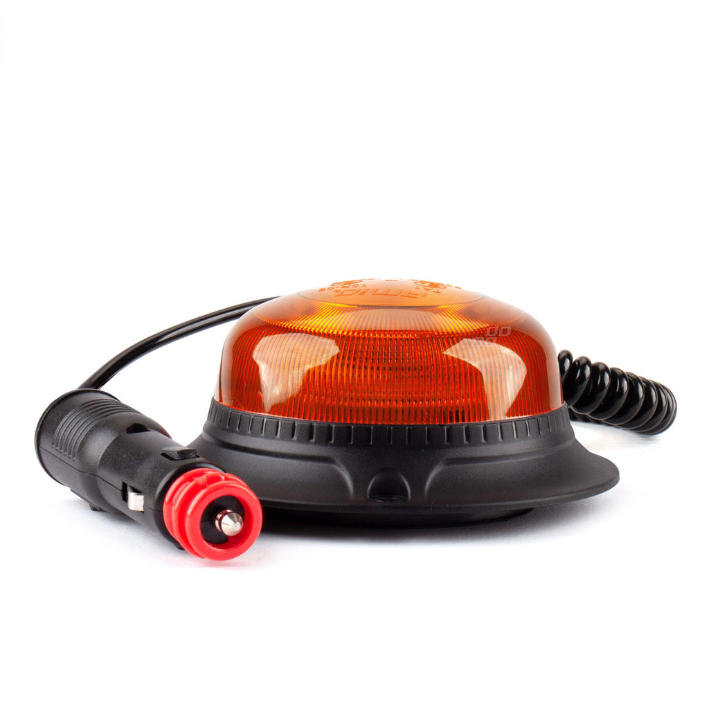 LED Waarschuwingslamp W21m Magnetisch / 3 schroeven R65 R10 18LED 12/24V IP56 AMiO 02925 - AMiO 02925 - afbeelding 1