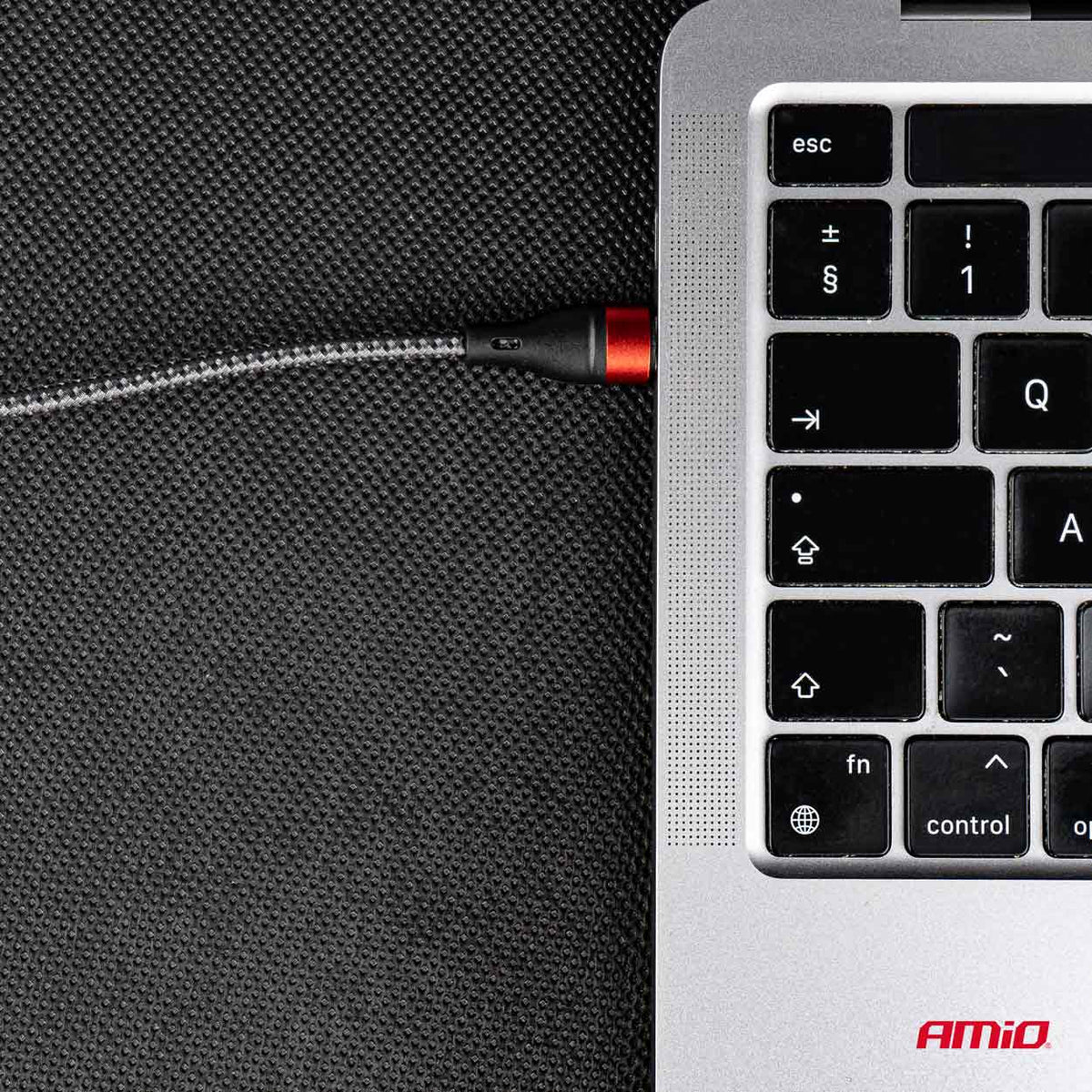 USB-C+Lightning Kabel200cm FullLINK UC-19 AMiO 02931 - AMiO 02931 - afbeelding 3
