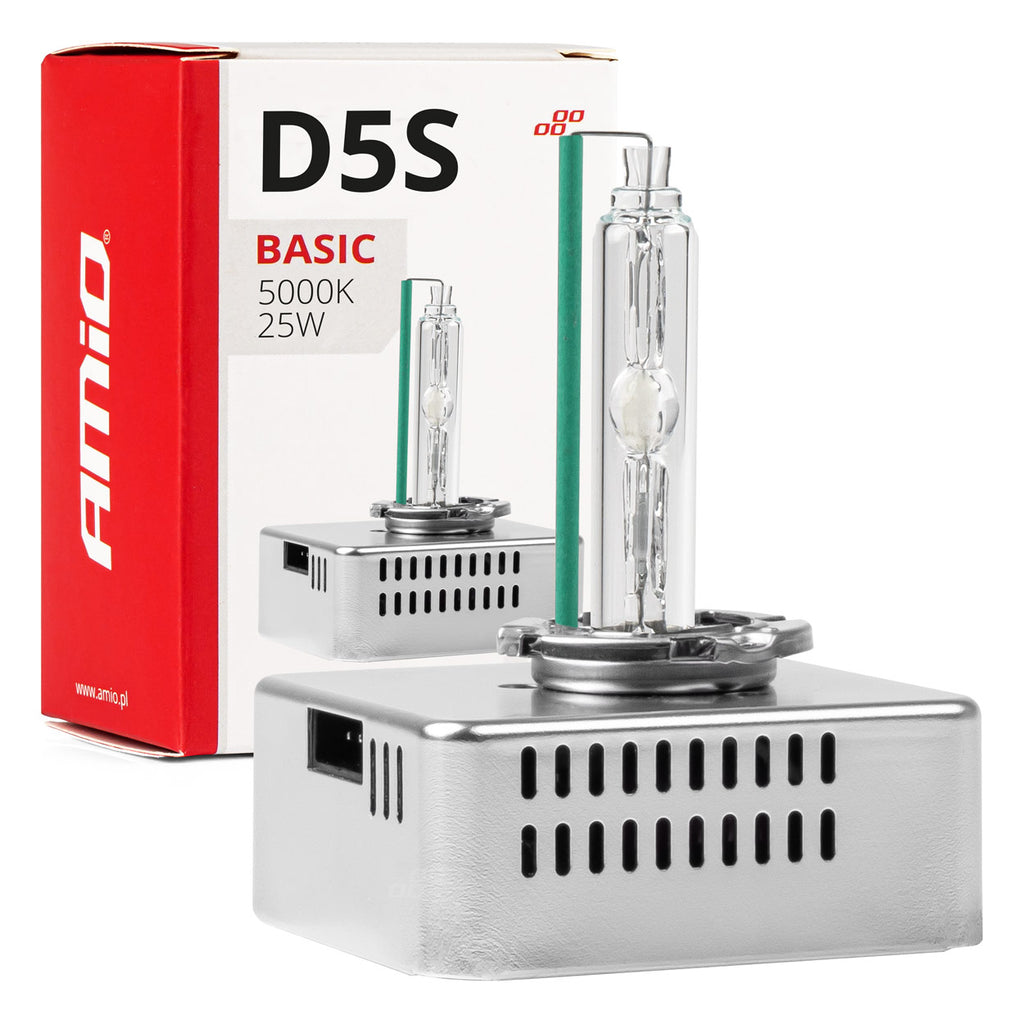 Xenon lamp type D5S 35W 5000K AMiO BASIC 02941 - AMiO 02941 - afbeelding 1