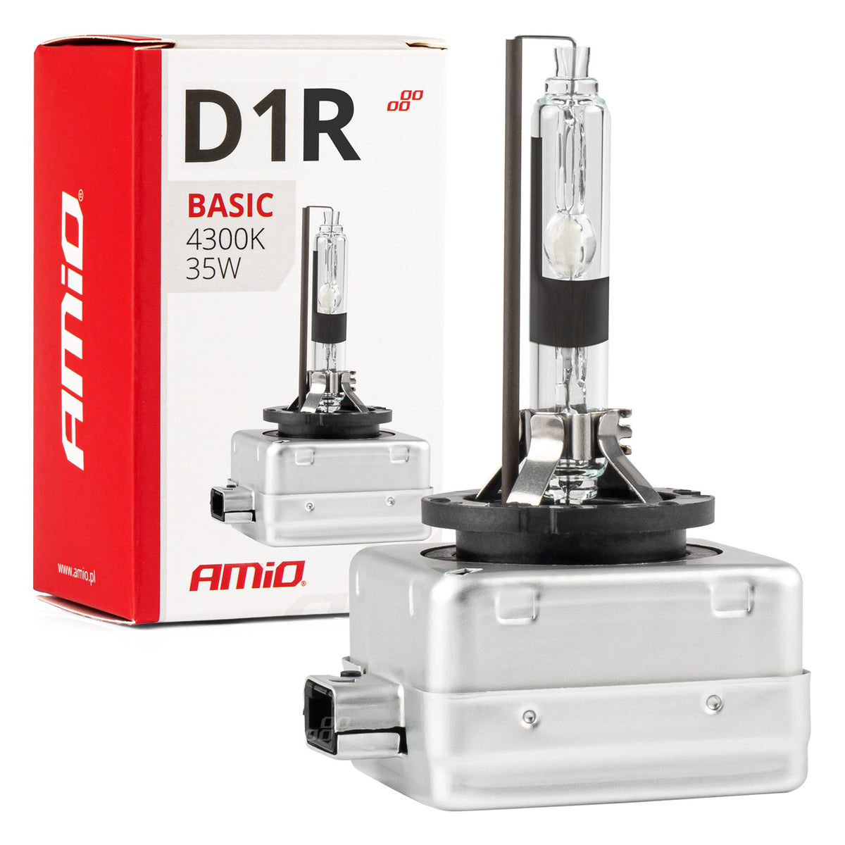 Xenon lamp type D1R 35W 4300K AMiO BASIC 02945 - AMiO 02945 - afbeelding 1