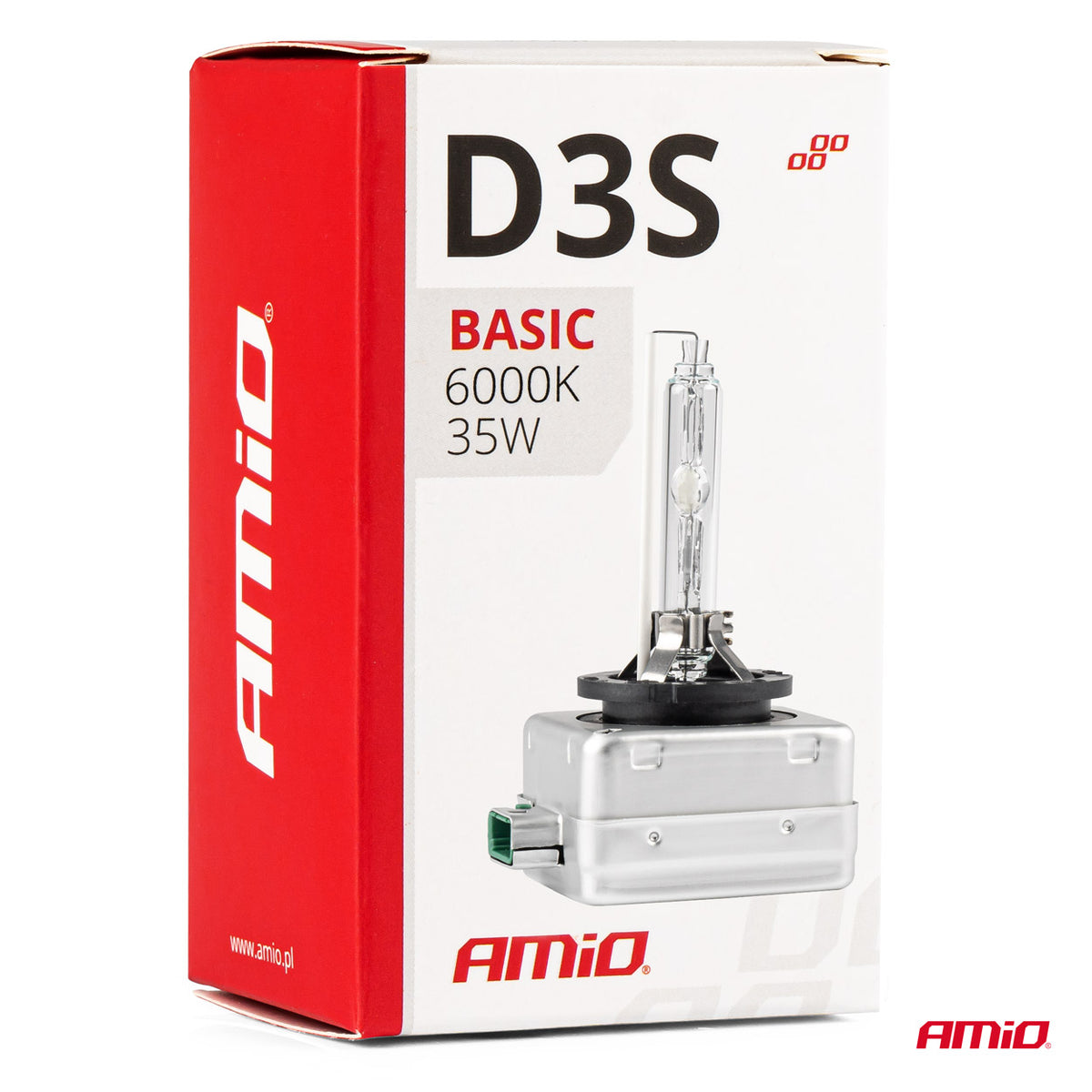 Xenon lamp type D3S 35W 6000K AMiO BASIC 02948 - AMiO 02948 - afbeelding 3