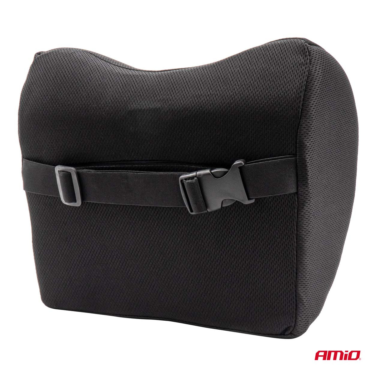 Autostoel hoofdsteun met MEMORY foam Zwart CSH-04 AMiO 02960 - AMiO 02960 - afbeelding 2