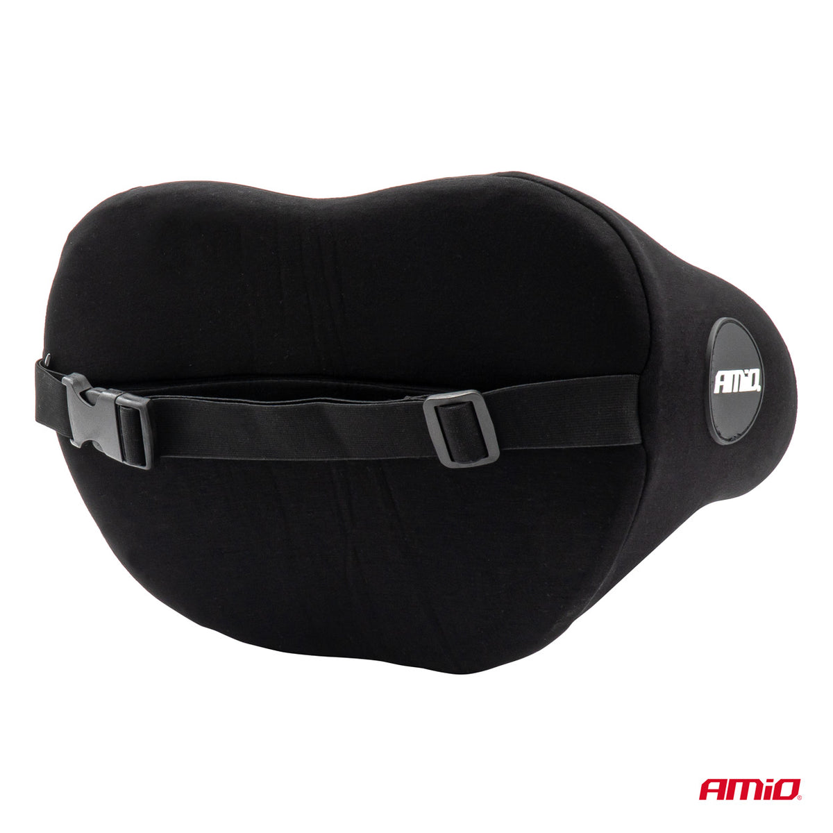 Autostoel hoofdsteun met MEMORY foam Zwart CSH-06 AMiO 02962 - AMiO 02962 - afbeelding 2