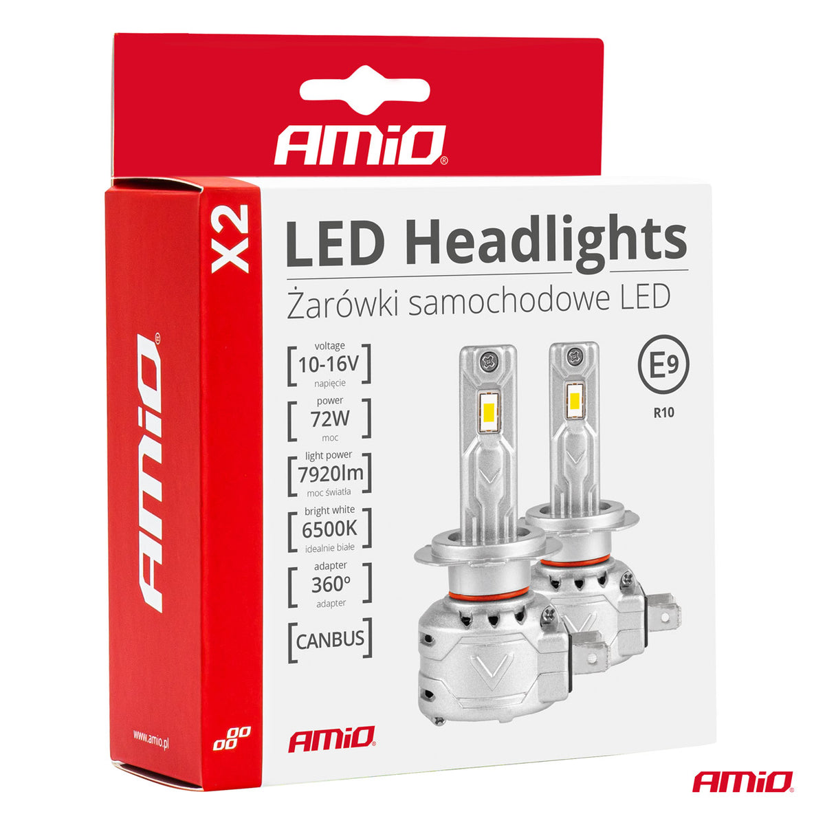 LED-koplampen X2-serie H3 AMiO 02971 - AMiO 02971 - afbeelding 4