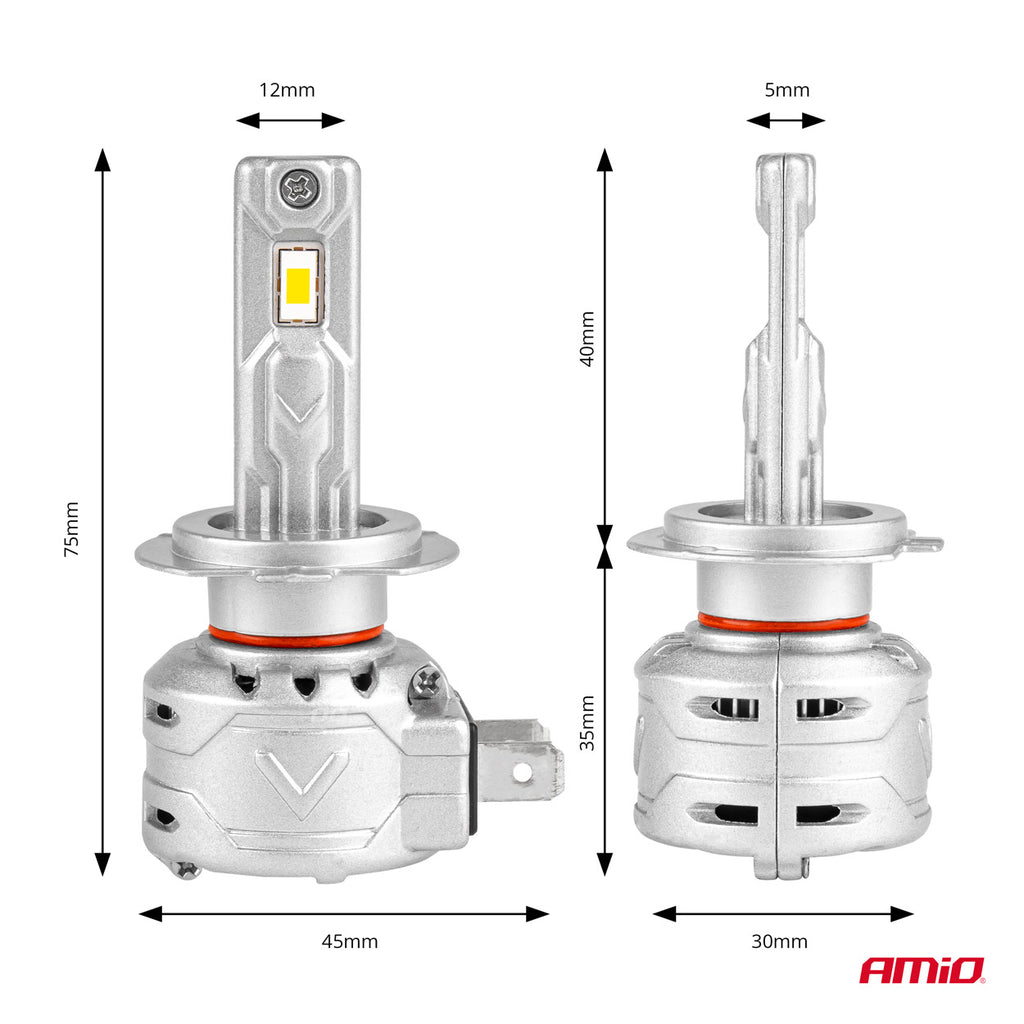 LED-koplampen X2-serie H7 AMiO 02973 - AMiO 02973 - afbeelding 3