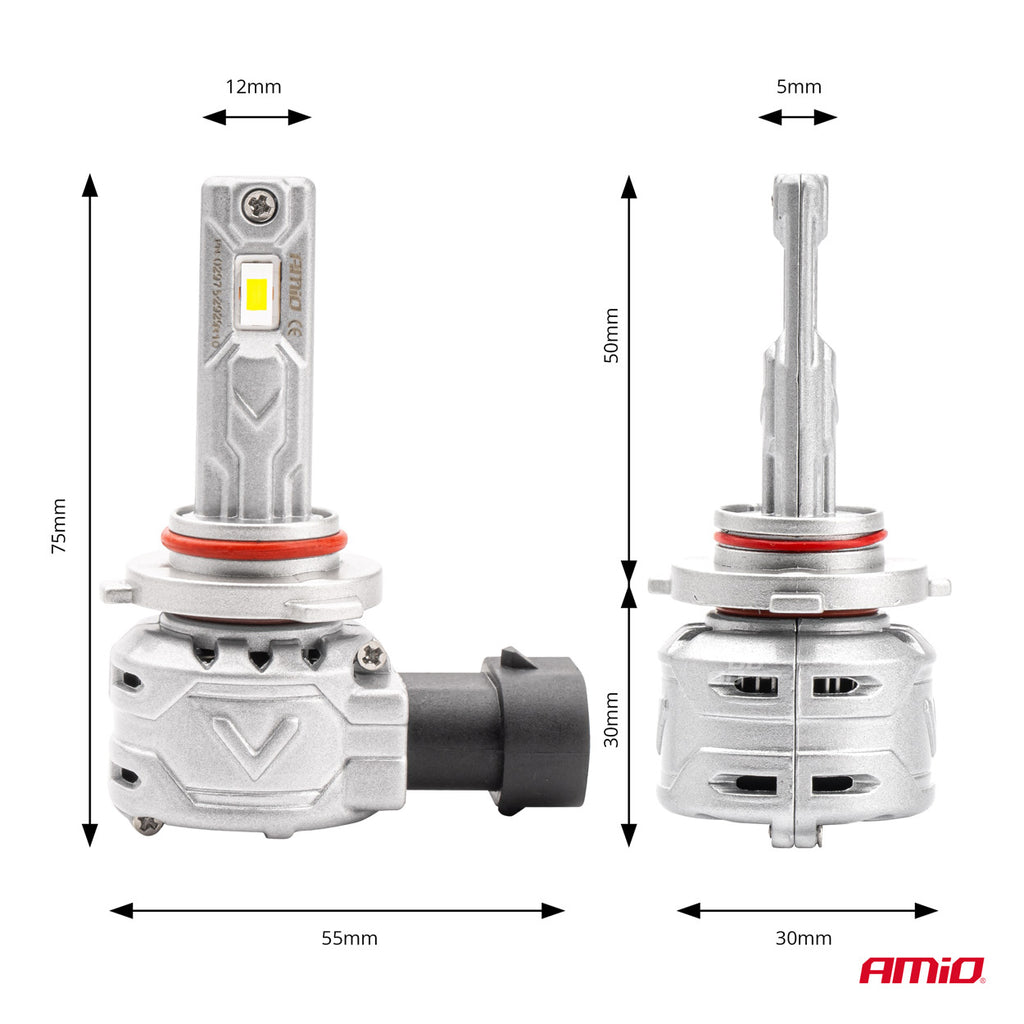 LED-koplampen X2-serie HB4 9006 AMiO 02976 - AMiO 02976 - afbeelding 3