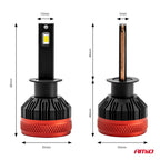 LED-koplampen X3-serie H1 AMiO 02977 - AMiO 02977 - afbeelding 3