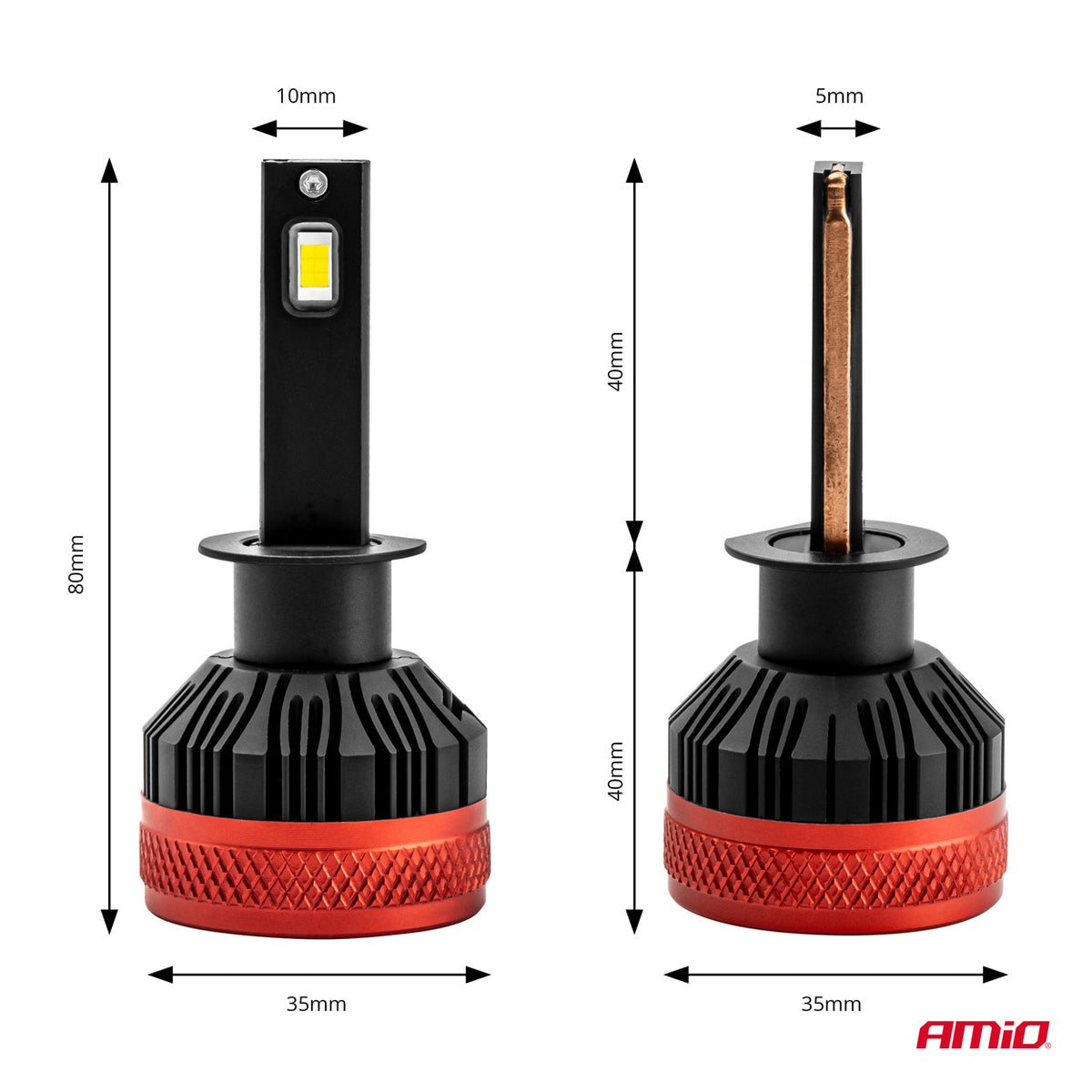 LED-koplampen X3-serie H1 AMiO 02977 - AMiO 02977 - afbeelding 3