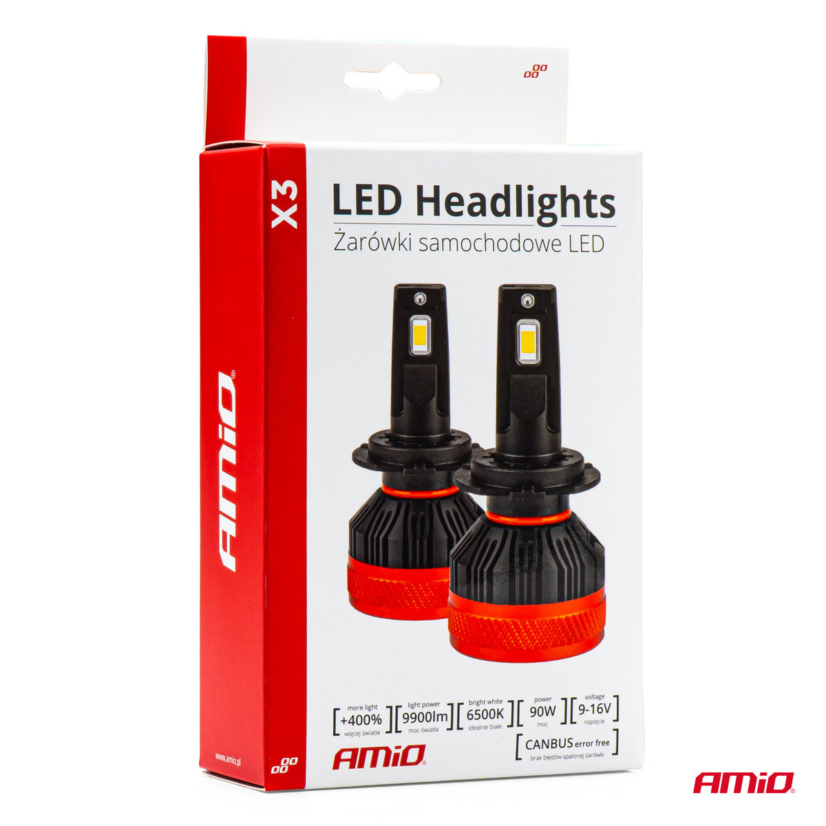 LED-koplampen X3-serie H1 AMiO 02977 - AMiO 02977 - afbeelding 5