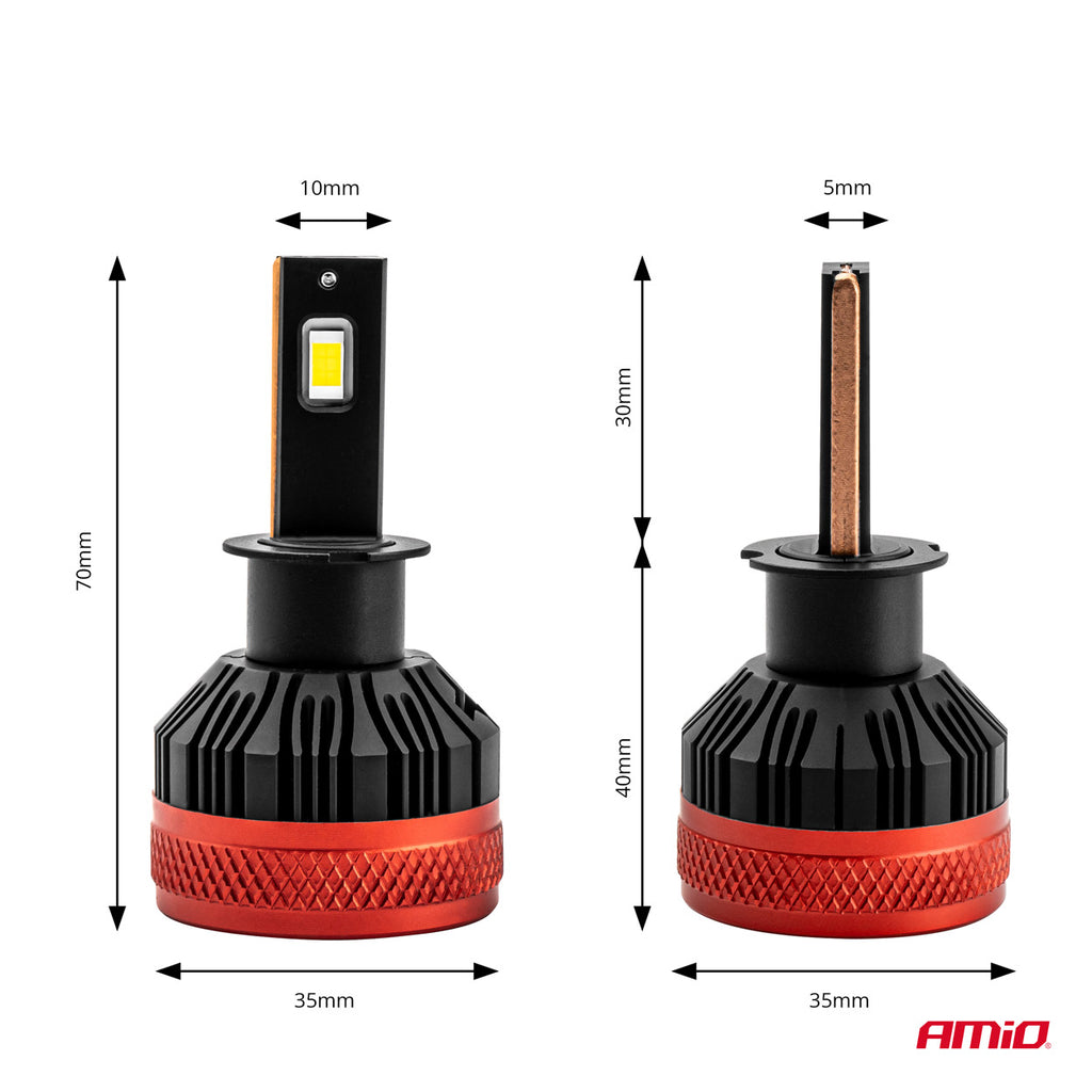 LED-koplampen X3-serie H3 AMiO 02978 - AMiO 02978 - afbeelding 3