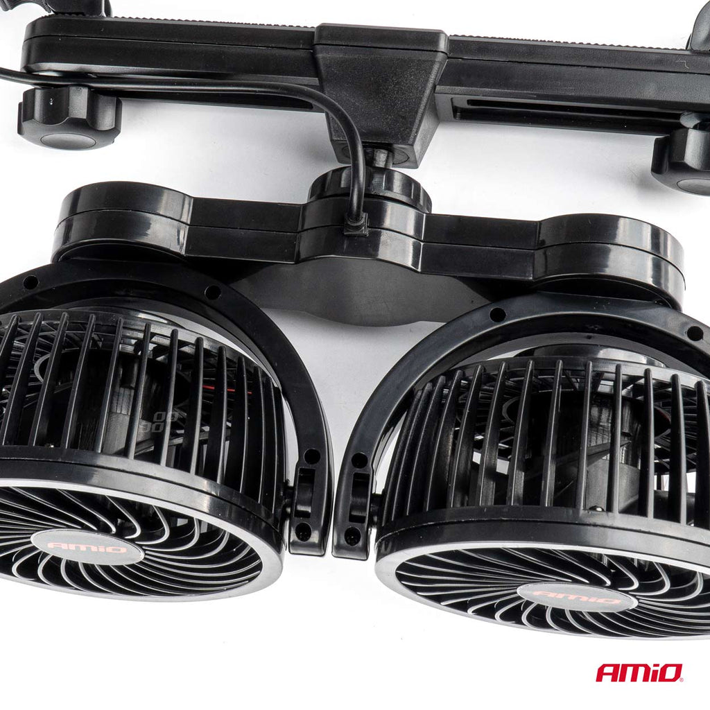 Autoventilator voor hoofdsteun 2x4 AMiO 03008 - AMiO 03008 - afbeelding 2