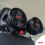 Autoventilator voor hoofdsteun met USB-oplader 2x4 AMiO 03009 - AMiO 03009 - afbeelding 7