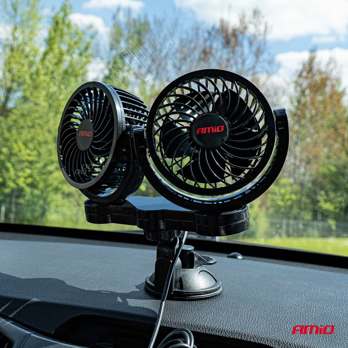 Autoventilator met zuigkracht 2x4 AMiO 03010 - AMiO 03010 - afbeelding 7