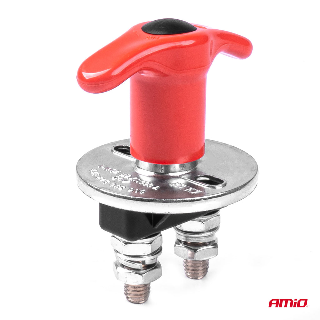 Hoofdschakelaar 12/24V max 200A piek 500A AMiO 03024 - AMiO 03024 - afbeelding 2