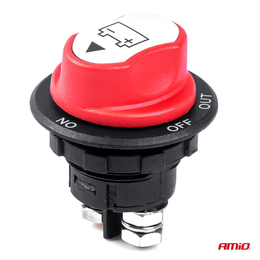Hoofdschakelaar 12/32V max 100A piek 500A AMiO 03026 - AMiO 03026 - afbeelding 2