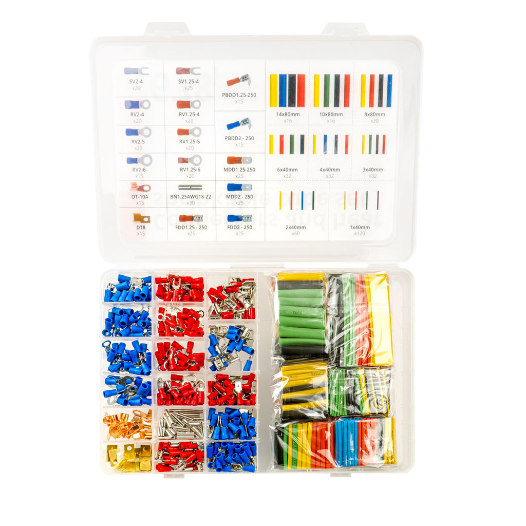 Connectoren en set krimpkousen AMiO 03031 - AMiO 03031 - afbeelding 4