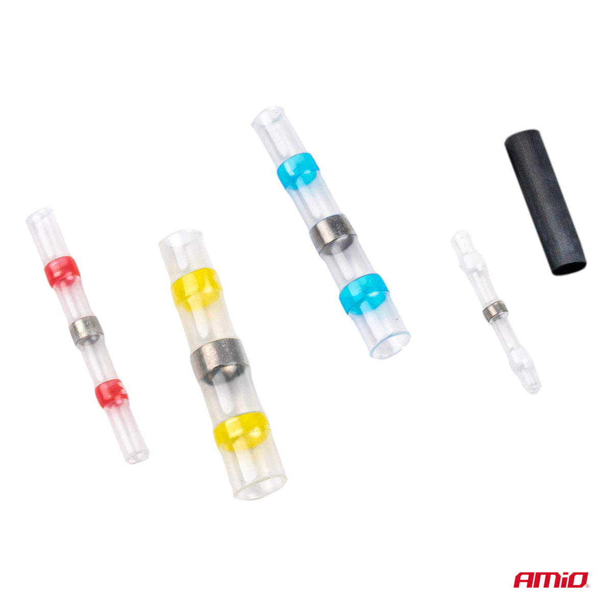 Tin connectoren set en krimpkousen AMiO 03033 - AMiO 03033 - afbeelding 3