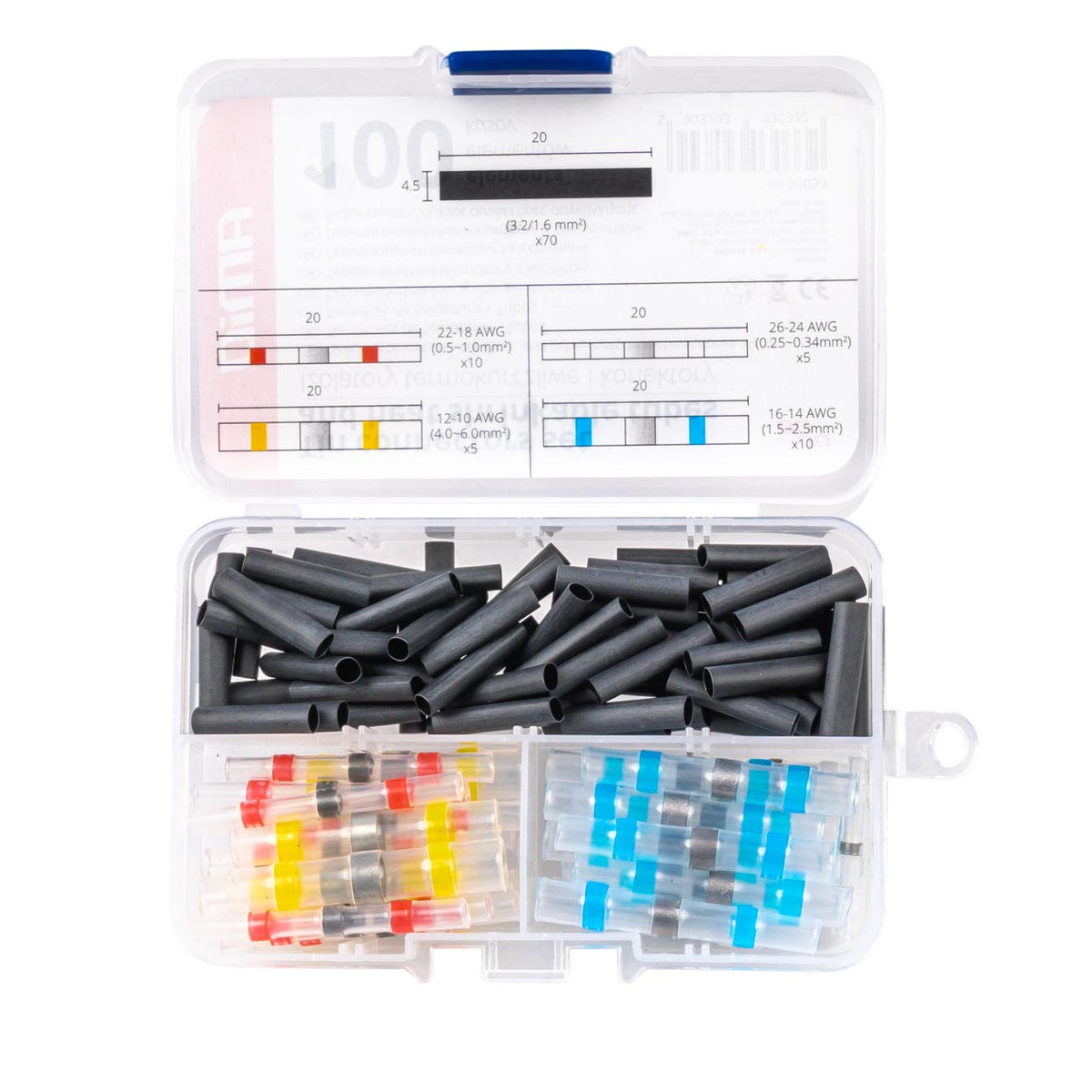 Tin connectoren set en krimpkousen AMiO 03033 - AMiO 03033 - afbeelding 5