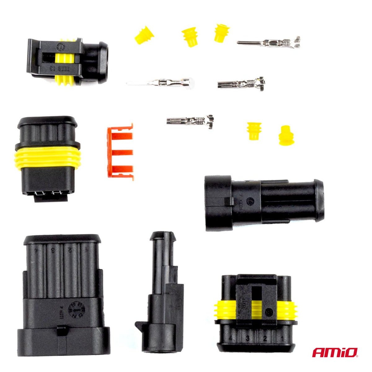 Connectoren set - mix 352 stuks AMiO 03035 - AMiO 03035 - afbeelding 3