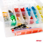 Complete set zekeringen, testpen, trekker, assortiment 150st AMiO 03037 - AMiO 03037 - afbeelding 2