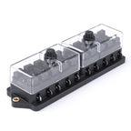 Bladzekeringkast 10 stopcontacten AMiO 03043 - AMiO 03043 - afbeelding 1
