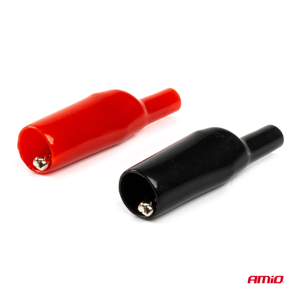 Krokodillenklemmen 2 stuks 5A 50mm AMiO 03045 - AMiO 03045 - afbeelding 1