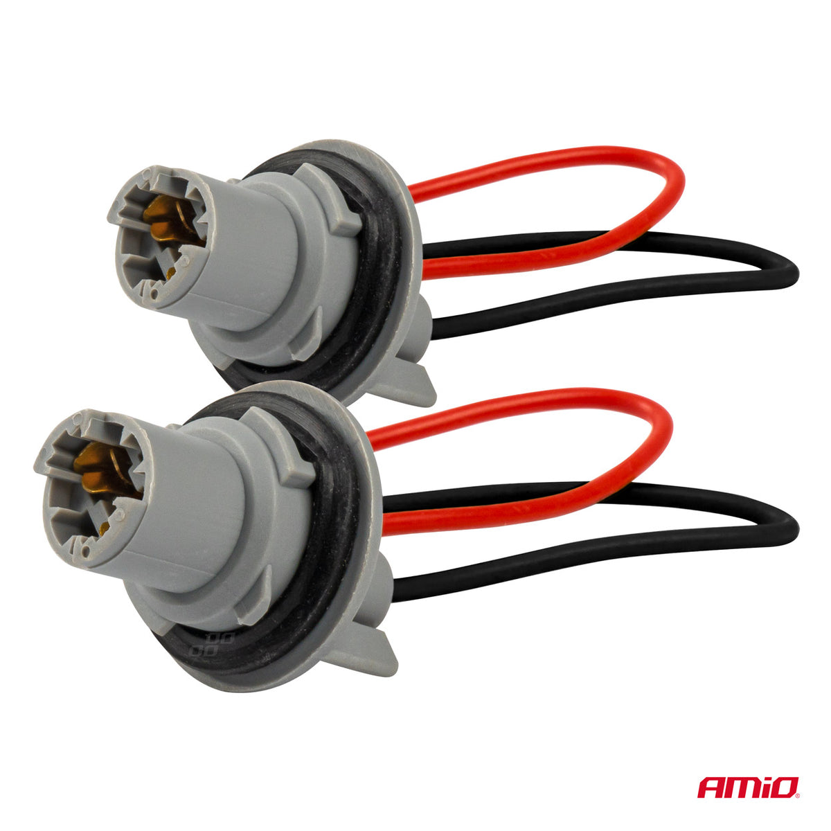 Kunststof lampvoet 2 stuks T15 AMiO 03049 - AMiO 03049 - afbeelding 2