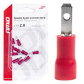Kabelschoen eco 3,8 mm 0,5-1,5 mm2 10A 10 stuks AMiO 03064 - AMiO 03064 - afbeelding 1