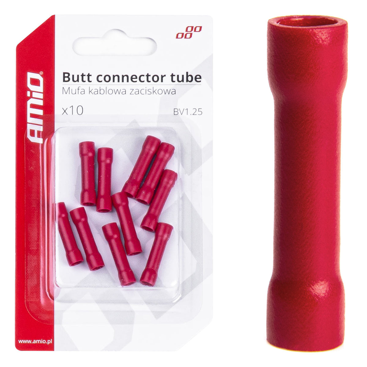 Kabelschoen doorverbinder eco MPD 1,25 10 stuks AMiO 03073 - AMiO 03073 - afbeelding 4