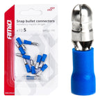 Kabelschoen eco mannelijk 5mm 1.5-.25mm2 15A 10st AMiO 03074 - AMiO 03074 - afbeelding 4