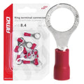 Ring kabelschoen 1.25-8 10 stuks diameter 8.4mm eco AMiO 03079 - AMiO 03079 - afbeelding 1