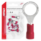 Ring kabelschoen 1.25-8 10 stuks diameter 8.4mm eco AMiO 03079 - AMiO 03079 - afbeelding 1