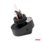 Elliptische schakelaar met rood licht 12/24V max30A AAN/UIT AMiO 03089 - AMiO 03089 - afbeelding 4
