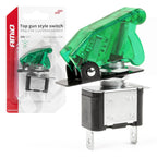 Tuimelschakelaar met kap met groen licht AMiO 03093 - AMiO 03093 - afbeelding 5