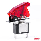 Tuimelschakelaar met kap met rood licht AMiO 03095 - AMiO 03095 - afbeelding 2