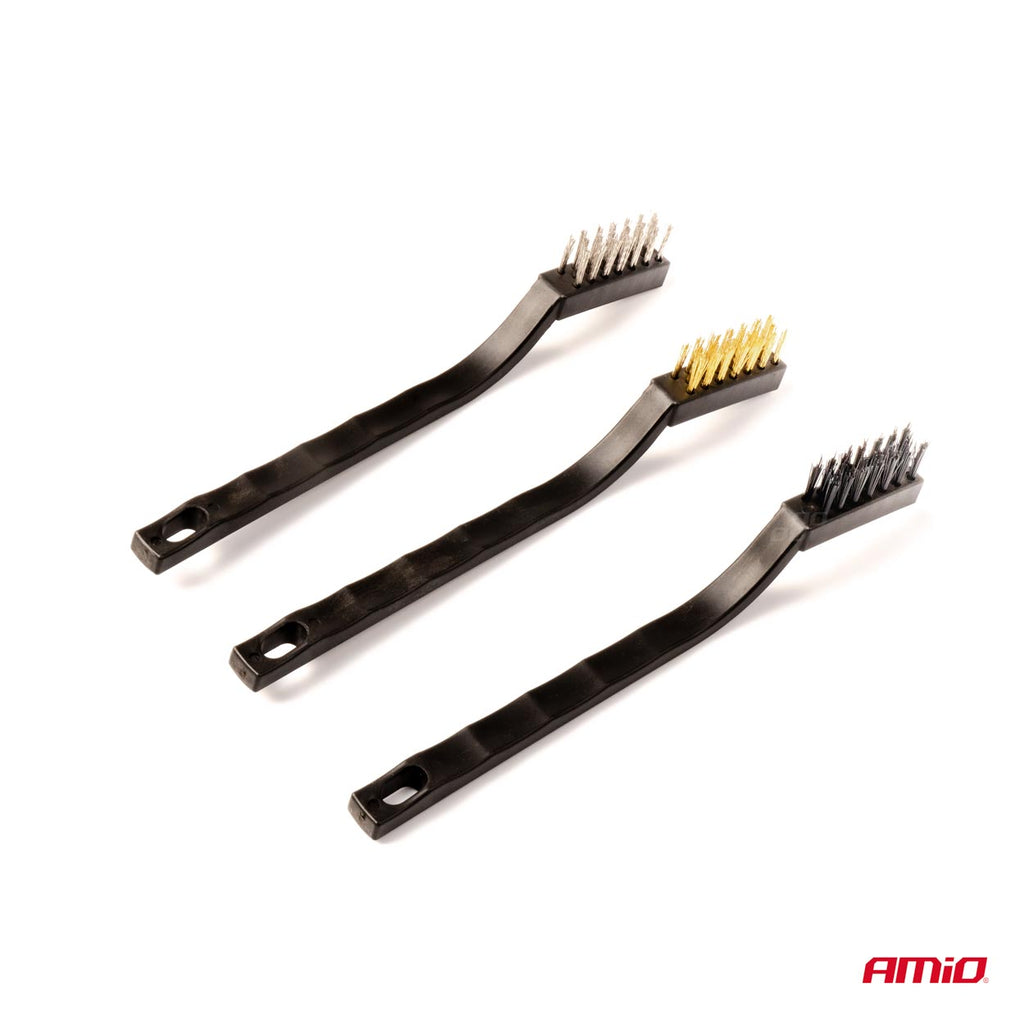Auto detailing mix borstel, spons en microvezel set 14-delig AMiO 03100 - AMiO 03100 - afbeelding 3