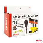 Auto detailing mix borstel, spons en microvezel set 14-delig AMiO 03100 - AMiO 03100 - afbeelding 8