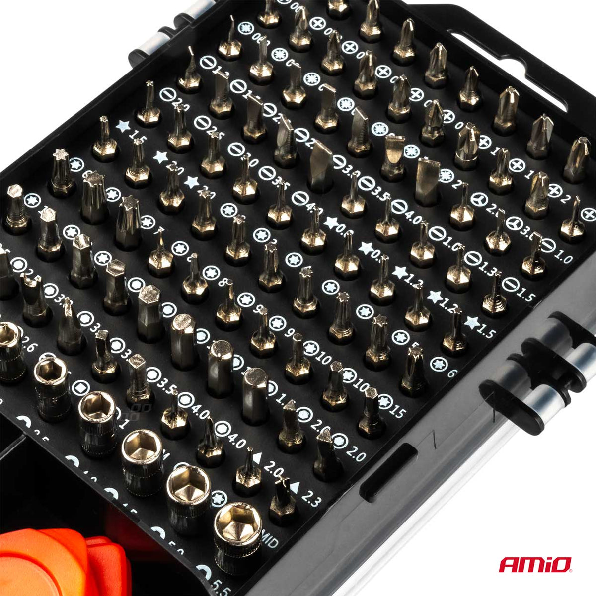 Precisie schroevendraaier box set 115in1 AMiO 03135 - AMiO 03135 - afbeelding 3