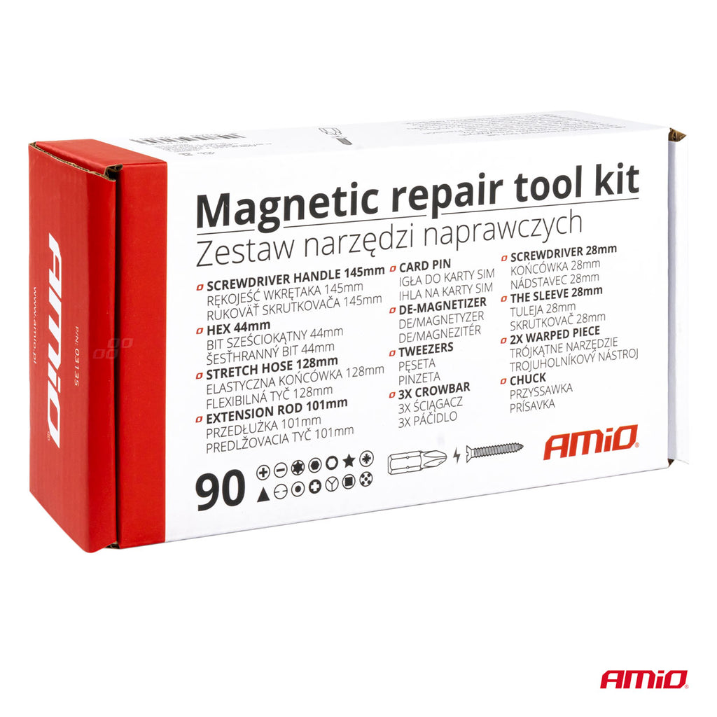 Precisie schroevendraaier box set 115in1 AMiO 03135 - AMiO 03135 - afbeelding 9