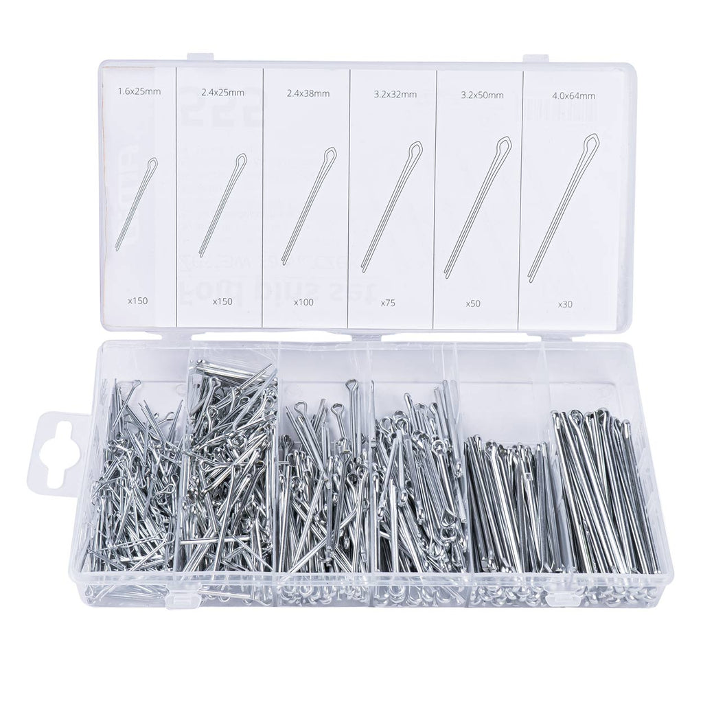 Vouw pinnen set doos 555st AMiO 03141 - AMiO 03141 - afbeelding 1