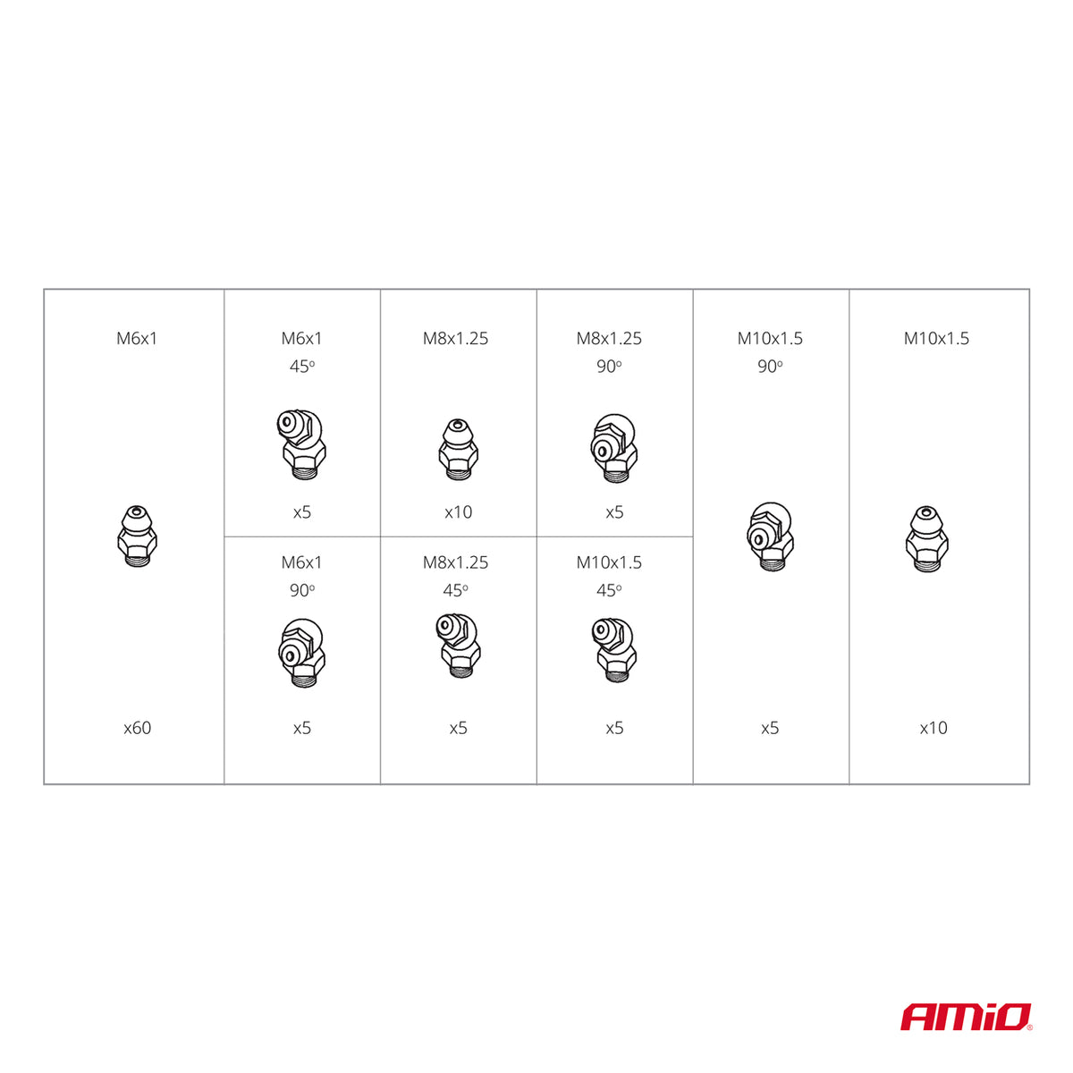 Decals smeermiddelen set doos 110st AMiO 03142 - AMiO 03142 - afbeelding 5