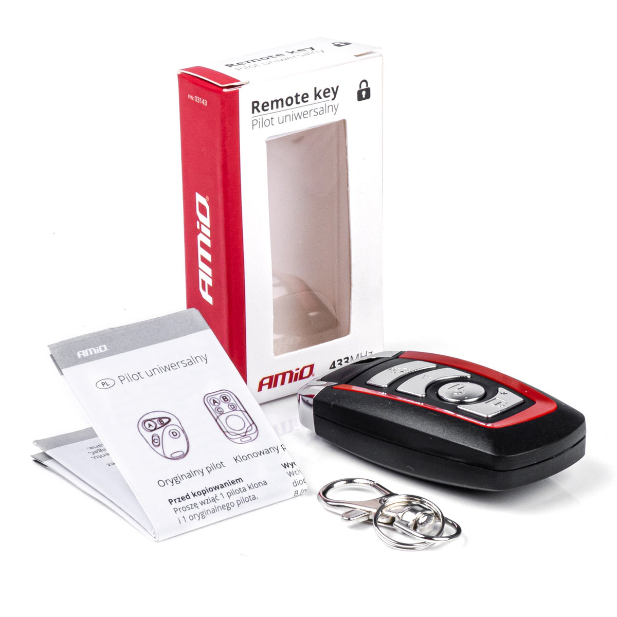 Afstandsbediening met 4 knoppen AMiO 03143 - AMiO 03143 - afbeelding 2