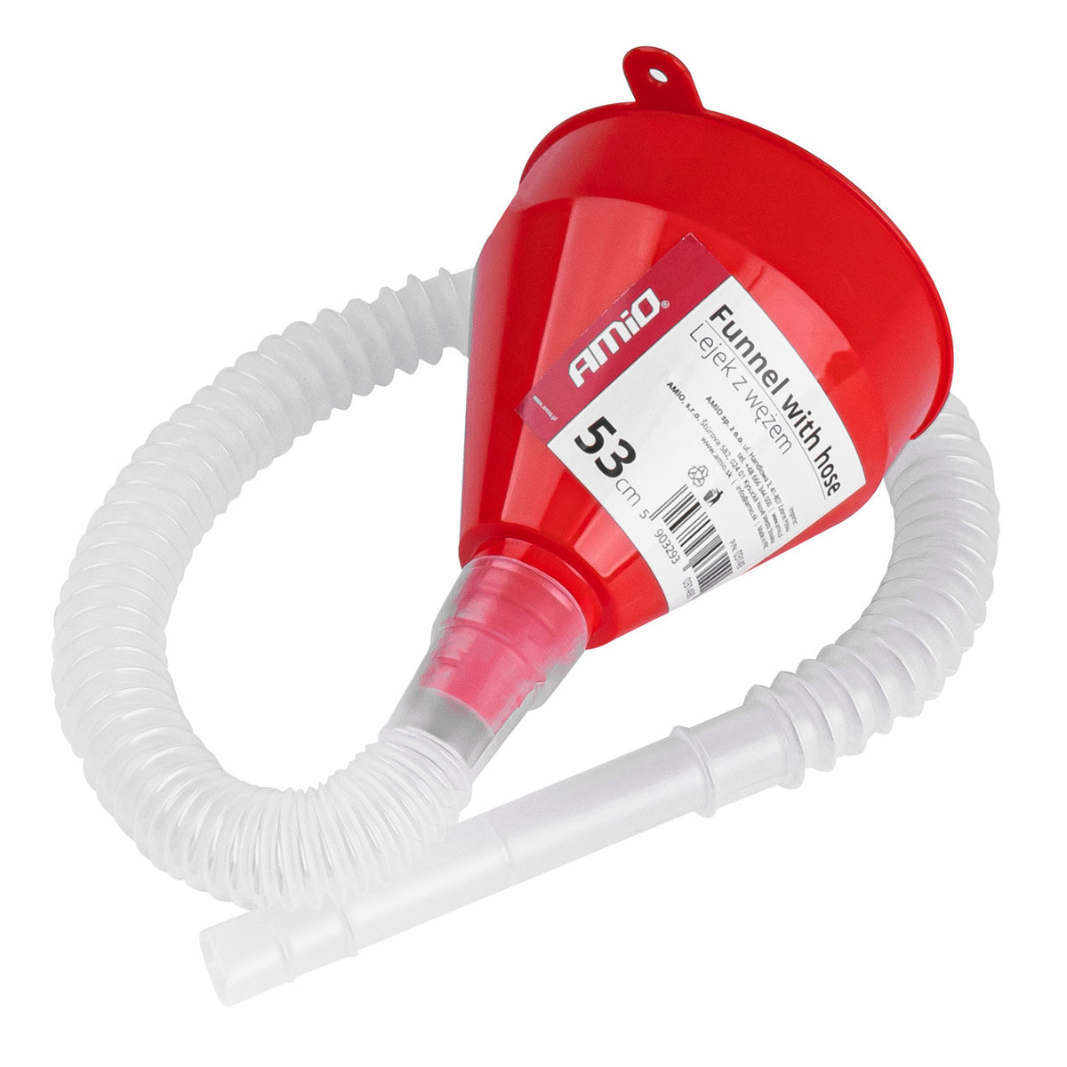 Trechter met elastische slang 53cm AMiO 03149 - AMiO 03149 - afbeelding 2