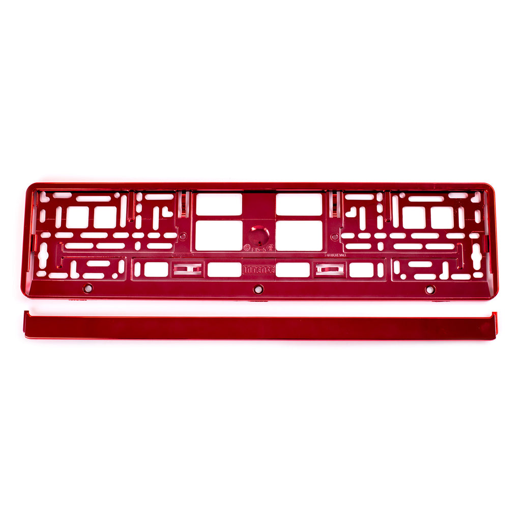 Kentekenplaat Frame - Rood metalic AMiO 03171 - AMiO 03171 - afbeelding 1