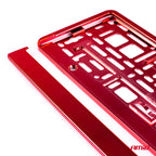 Kentekenplaat Frame - Rood metalic AMiO 03171 - AMiO 03171 - afbeelding 2