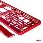 Kentekenplaat Frame - Rood metalic AMiO 03171 - AMiO 03171 - afbeelding 3