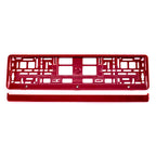 Kentekenplaat Frame - Rood metalic AMiO 03171 - AMiO 03171 - afbeelding 4
