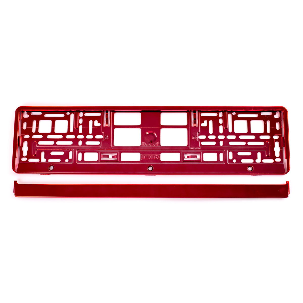 Kentekenplaat Frame - Rood metalic AMiO 03171 - AMiO 03171 - afbeelding 4